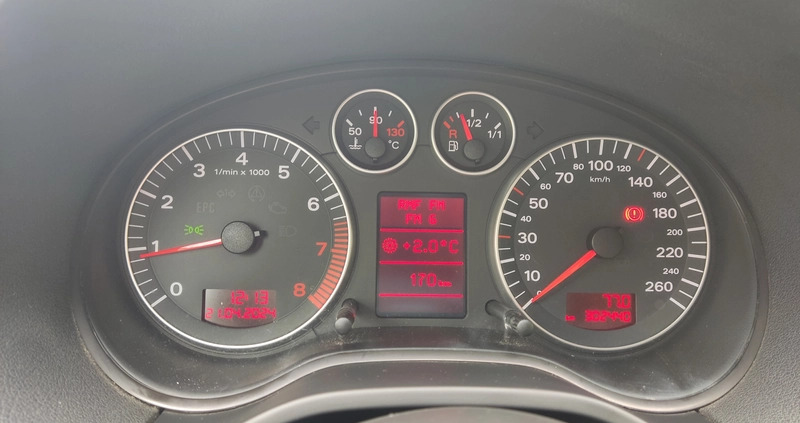 Audi A3 cena 13400 przebieg: 302440, rok produkcji 2003 z Lubań małe 352
